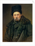 Portrait of the Ukranian Author Taras Grigorievich Shevchenko, 1871 by Ivan Nikolaevich Kramskoy