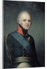 Portrait of Emperor Alexander I, 1804 by Franz Gerhard von Kugelgen
