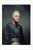 Portrait of Emperor Alexander I, 1804 by Franz Gerhard von Kugelgen