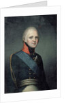 Portrait of Emperor Alexander I, 1804 by Franz Gerhard von Kugelgen