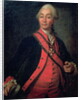 Portrait of Field Marshal Generalissimo, Count Aleksandr Vasilievich Suvorov, 1786 by Dmitri Grigor'evich Levitsky