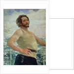 Portrait of Author Leonid Andreev, 1912 by Ilya Efimovich Repin