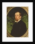 Portrait of Vasiliy Polenov, 1877 by Ilya Efimovich Repin