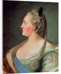 Portrait of Empress Catherine II the Great, after 1763 by Fedor Stepanovich Rokotov