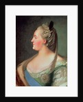 Portrait of Empress Catherine II the Great, after 1763 by Fedor Stepanovich Rokotov