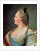 Portrait of Empress Catherine II the Great, after 1763 by Fedor Stepanovich Rokotov