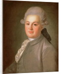 Portrait of Senator Count Artemy Vorontsov, after 1768 by Fedor Stepanovich Rokotov