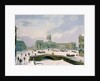 Kazan Cathedral, St. Petersburg, printed by Lemercier, Paris, 1840s by Louis Jules Arnout