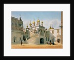 View of the Boyar Palace in the Moscow Kremlin, printed by Lemercier, Paris, 1840s by Felix Benoist