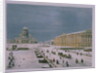 The Isaac Cathedral and the Senate Square in St Petersburg, 1840s by Paul Marie Roussel