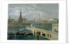 View of the Moscow Kremlin, 1840's by Paul Marie Roussel