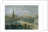 View of the Moscow Kremlin, 1840's by Paul Marie Roussel
