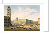 The Catholic Church and Mikhailovskaya Street in St. Petersburg, printed by J. Jacottet and Regamey. by French School