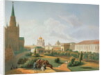 The Alexander Garden in Moscow, printed by Jacottet and Bachelier, 1830 by French School
