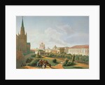 The Alexander Garden in Moscow, printed by Jacottet and Bachelier, 1830 by French School