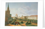 The Alexander Garden in Moscow, printed by Jacottet and Bachelier, 1830 by French School