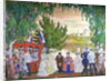 Festive Gathering, 1910 by Boris Mikhailovich Kustodiev