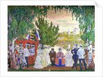 Festive Gathering, 1910 by Boris Mikhailovich Kustodiev
