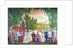 Festive Gathering, 1910 by Boris Mikhailovich Kustodiev