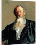 Portrait of Vladimir Stasov, 1883 by Ilya Efimovich Repin