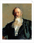 Portrait of Vladimir Stasov, 1883 by Ilya Efimovich Repin