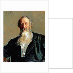 Portrait of Vladimir Stasov, 1883 by Ilya Efimovich Repin