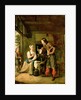 Warrior and Servant, 1653 by Pieter de Hooch