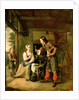 Warrior and Servant, 1653 by Pieter de Hooch