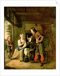 Warrior and Servant, 1653 by Pieter de Hooch