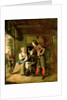 Warrior and Servant, 1653 by Pieter de Hooch