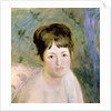 Woman's Head, c.1876 by Pierre Auguste Renoir