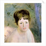 Woman's Head, c.1876 by Pierre Auguste Renoir
