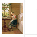 Girl Peeling Berries, 1880 by Nikolai Mikhailovich Bykovsky