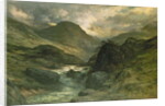 A Canyon, 1878 by Gustave Dore