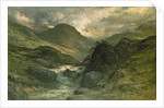 A Canyon, 1878 by Gustave Dore