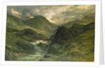 A Canyon, 1878 by Gustave Dore