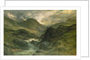 A Canyon, 1878 by Gustave Dore