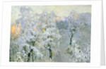 Trees in Wintry Silver, 1910 by Konstantin Ivanovich Gorbatov