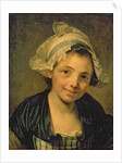 Girl in a Bonnet, 1760s by Jean Baptiste Greuze