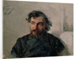 Portrait of Ivan Pochitonov, 1882 by Nikolai Dmitrievich Kuznetsov