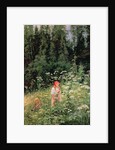 Girl among the wild flowers, 1880 by Olga Antonova Lagoda-Shishkina