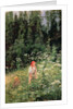 Girl among the wild flowers, 1880 by Olga Antonova Lagoda-Shishkina