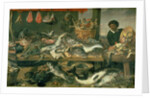 The Fish Market, 1618-21 by Frans Snyders or Snijders