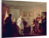 Congratulating the Newly-Weds in a Manor House, 1860 by Grigori Grigorievich Mjasoedov