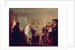 Congratulating the Newly-Weds in a Manor House, 1860 by Grigori Grigorievich Mjasoedov
