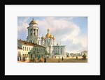 The Virgin of Vladimir Church in St. Petersburg, c.1840 by Ferdinand Victor Perrot