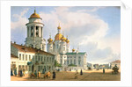 The Virgin of Vladimir Church in St. Petersburg, c.1840 by Ferdinand Victor Perrot