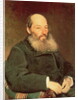 Portrait of Afanasy Fet, 1882 by Ilya Efimovich Repin