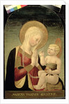 Madonna and Child with Pomegranate by Neri di Bicci