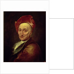 Portrait of Bernard Le Bovier, sieur de Fontenelle by Hyacinthe Francois Rigaud